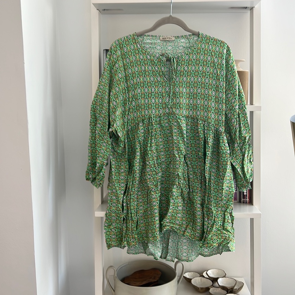 HANDMADE ITALIAN TUNIC TOP/DRESS